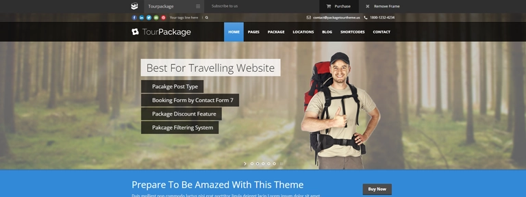 Tour Package Theme