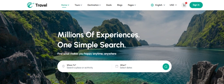 Travel WP Theme