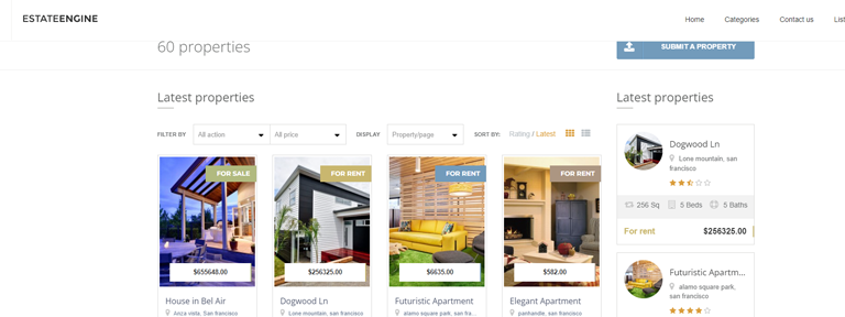 EstateEngine WordPress Theme