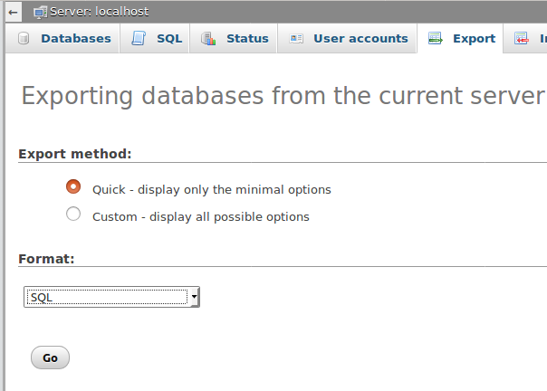 How To Import And Export Database In phpMyAdmin ?