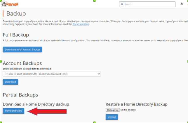 Mastering cPanel: A Comprehensive Step-by-Step Guide to Restore Home Directory Backups